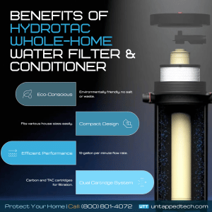 Benefits of HydroTAC Whole-Home Water Filter & Conditioner