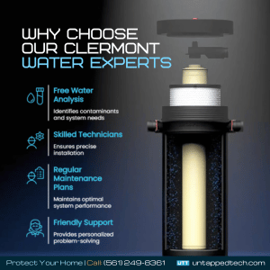 water filtration system installation process in clearmont